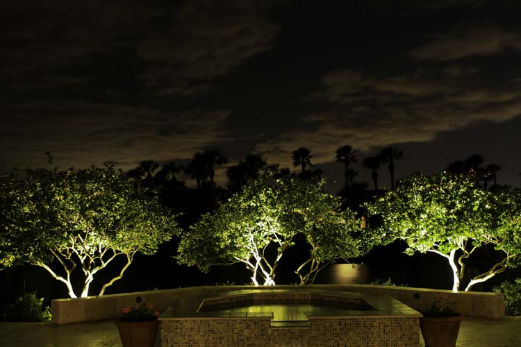 L-011 Uplights Hidden Behind Wall exterior lighting gallery