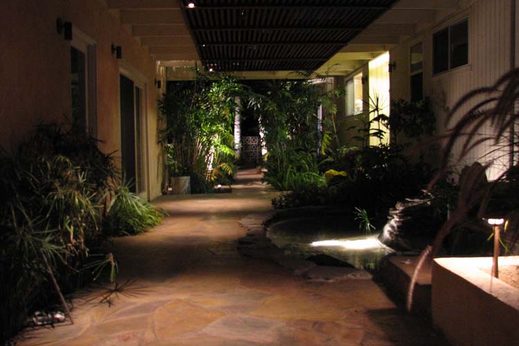 R-005a Pathlight And L-011 Downlights exterior lighting gallery