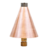 Traditional Copper Hawaiian Tiki Torch – Natural Gas Tiki